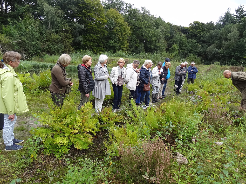  Uistapje 2017, rondleiding in de natuur en uitleg van de natuur. 